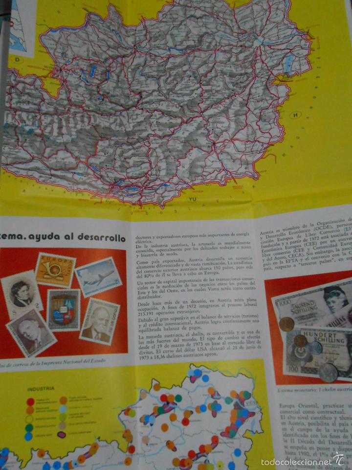 Mapas contempor&aacute;neos: MAPA DE AUSTRIA. 1972. TDKP7 - Foto 2