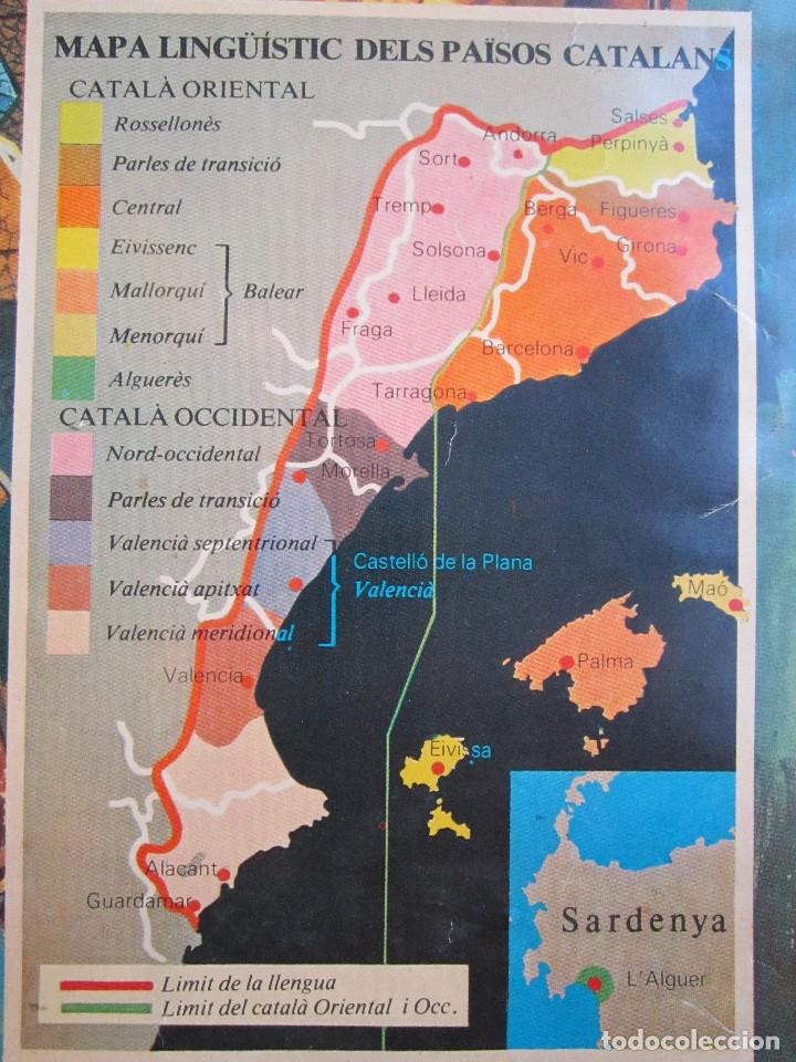 Mapas contempor&aacute;neos: BONITO MAPA DE CATALUNYA Y SUS COMARCAS - Foto 4