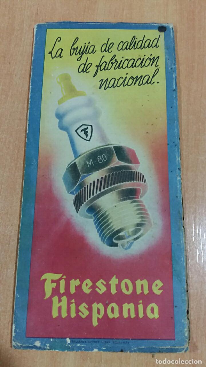 Mapas contempor&aacute;neos: MAPA FIRESTONE HISPANIA. NUMERO 6. 1941 - Foto 4