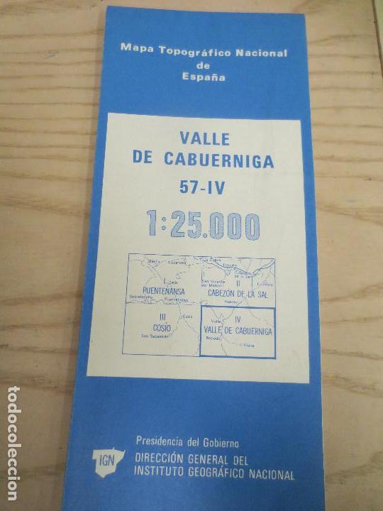Mapas contempor&aacute;neos: mapa valle de cabuerniga    santander - Foto 1