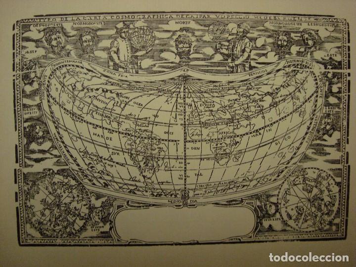 Mapas contempor&acirc;neos: CARTA COSMOGRAPHICA DE GASPAR VOPELLIO. REPRODUCCI&Oacute;N.