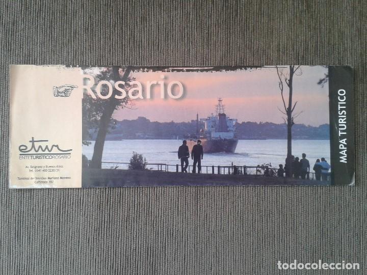 Mapas contempor&aacute;neos: Mapa tur&iacute;stico y gu&iacute;a -- ROSARIO ( Argentina ) -- Ente Turismo Rosario --
