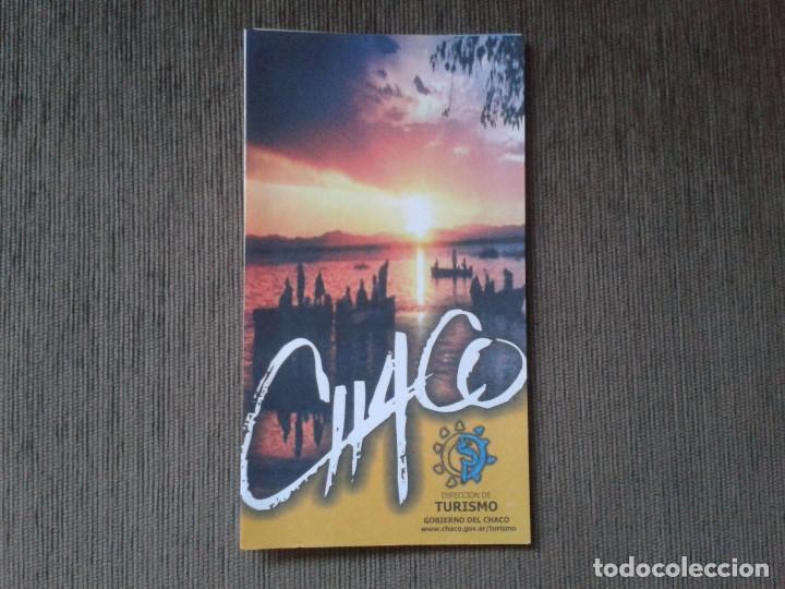 Mapas contempor&aacute;neos: Mapa tur&iacute;stico -- CHACO ( Argentina ) -- Direcci&oacute;n de Turismo del Chaco --