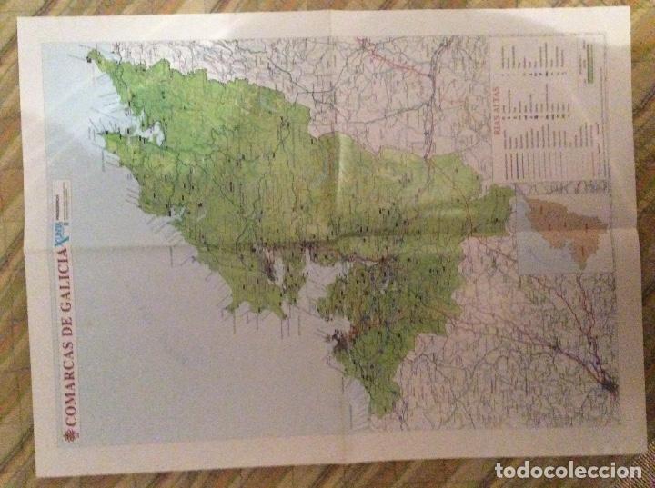 Mapas contempor&aacute;neos: MAPAS COMARCAS GALLEGAS - Foto 5
