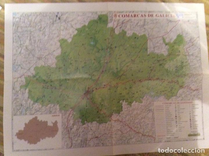Mapas contempor&aacute;neos: MAPAS COMARCAS GALLEGAS - Foto 9