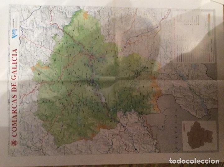 Mapas contempor&aacute;neos: MAPAS COMARCAS GALLEGAS - Foto 14