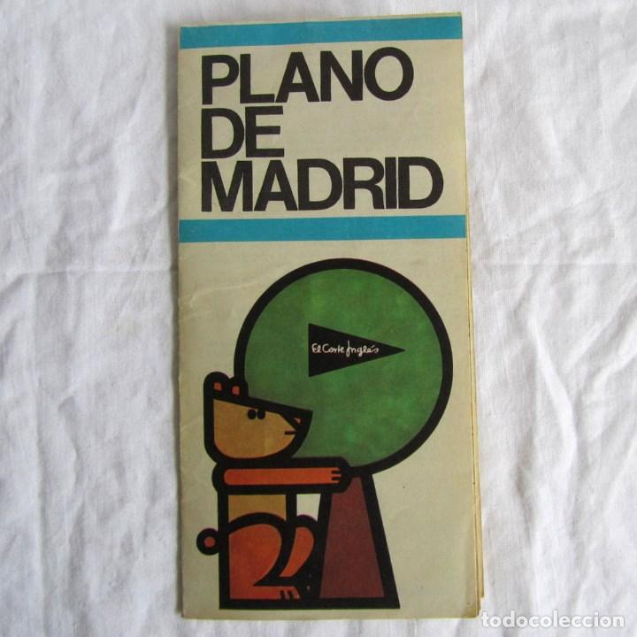 Mapas contempor&aacute;neos: Plano de Madrid El Corte Ing&eacute;s 1972 - Foto 1