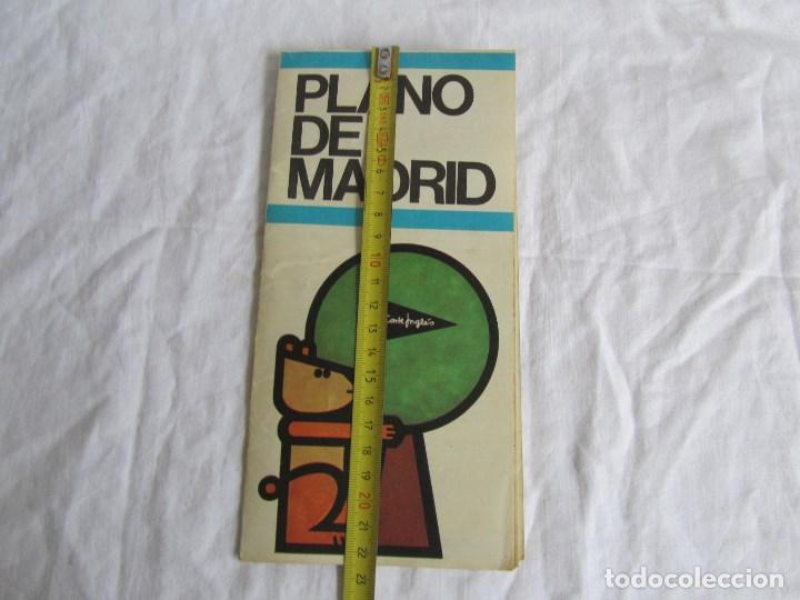 Mapas contempor&aacute;neos: Plano de Madrid El Corte Ing&eacute;s 1972 - Foto 2