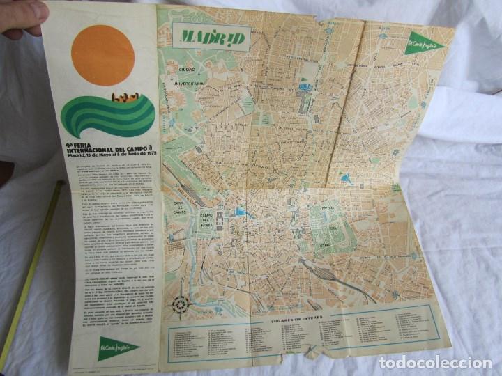 Mapas contempor&aacute;neos: Plano de Madrid El Corte Ing&eacute;s 1972 - Foto 7