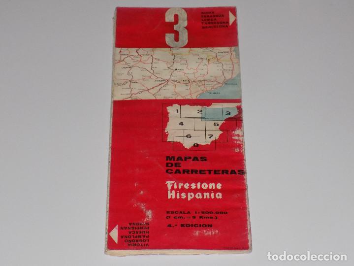 Mapas contempor&aacute;neos: MAPA DE CARRETERAS FIRESTONE HISPANIA- N.3 - Foto 1