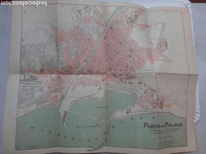 Mapas contempor&aacute;neos: M&Aacute;LAGA. MAPA EDITORIAL MART&Iacute;N. BARCELONA. - Foto 3
