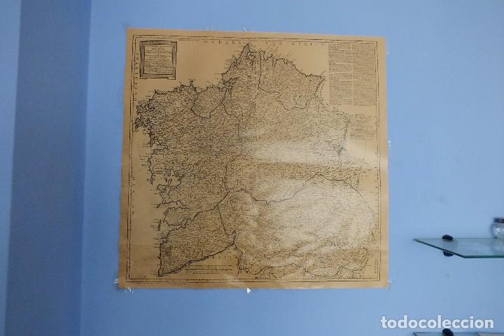 Mapas contempor&aacute;neos: MAPA FACSIMIL REINO DE GALICIA - Foto 5