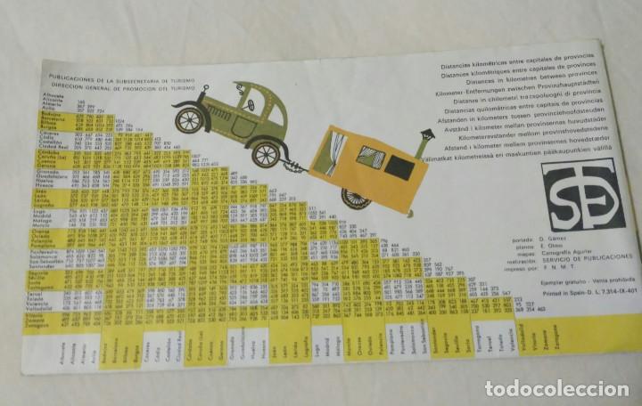 Mapas contempor&aacute;neos: MAPA DE CARRETERAS 1966 - Foto 2