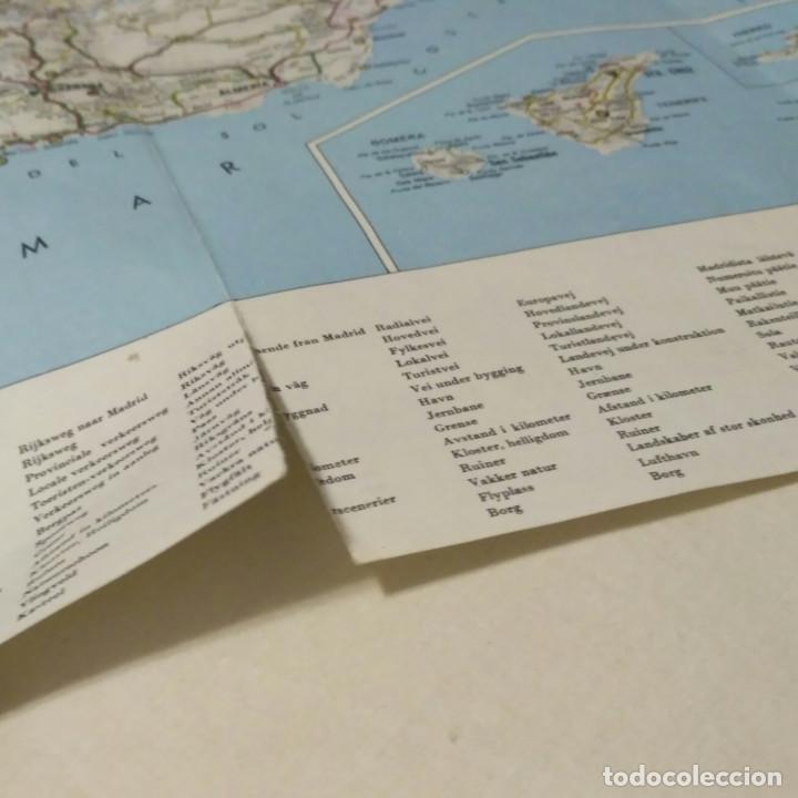 Mapas contempor&aacute;neos: MAPA DE CARRETERAS 1966 - Foto 4