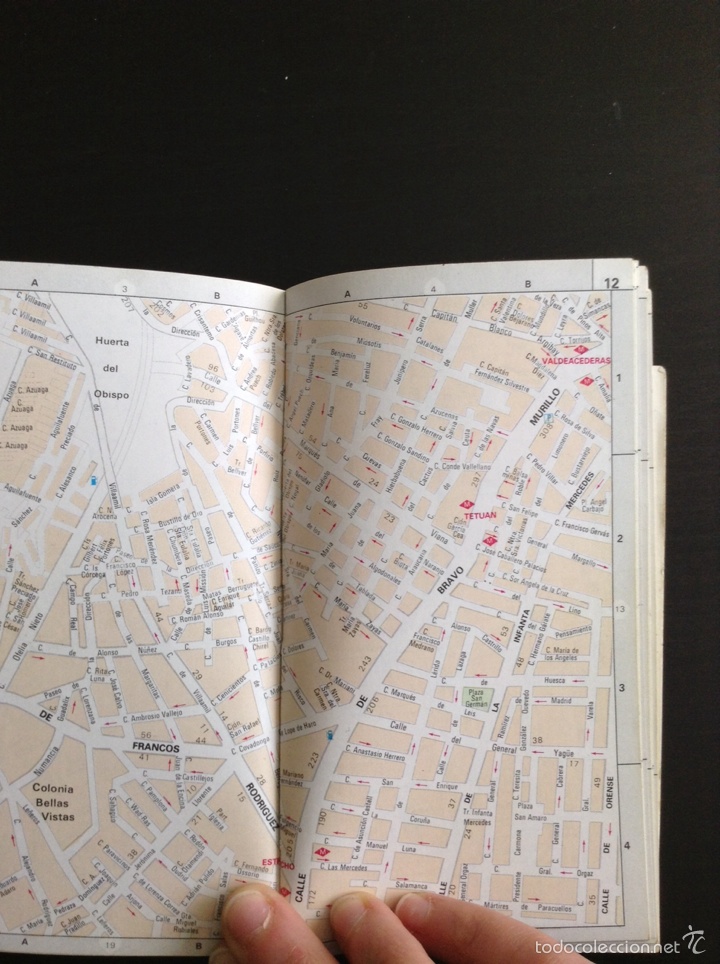 Mapas contempor&aacute;neos: Plano gu&iacute;a de Madrid 1981 - Foto 2