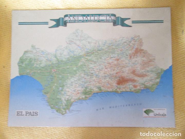Mapas contempor&aacute;neos: MAPA EN CHAPA DE ANDALUCIA -  EL PAIS - Foto 1