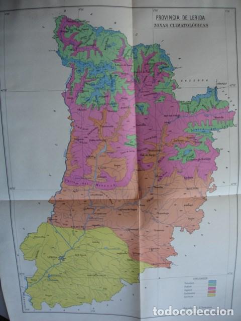 Mapas contempor&aacute;neos: LERIDA MAPA ZONAS CLIMATOLOGICAS 37X27 - Foto 1
