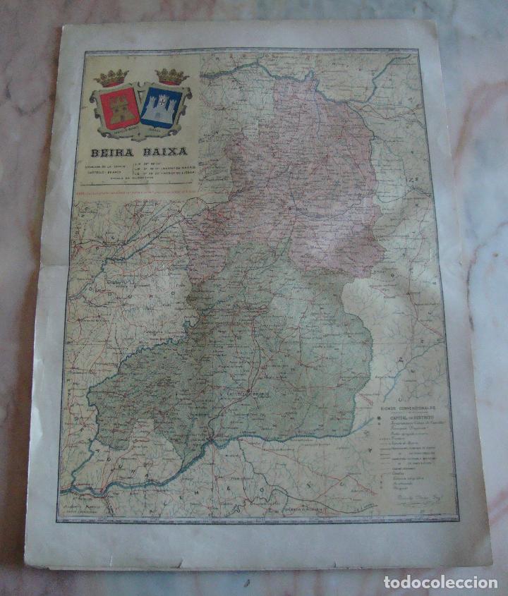 Mapas contempor&aacute;neos: ANTIGUO MAPA BEIRA BAIXA - Foto 1