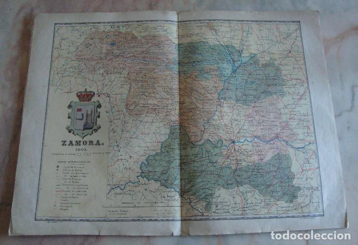 Mapas contempor&aacute;neos: ANTIGUO MAPA ZAMORA 1903 - Foto 1