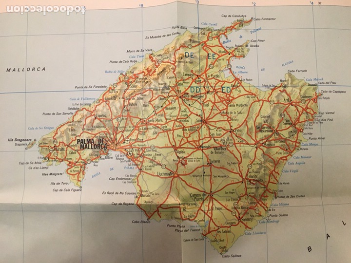 Mapas contempor&aacute;neos: Mapa militar servicio Geogr&aacute;fico del ej&eacute;rcito Islas Baleares - Foto 7