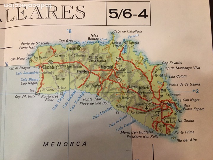 Mapas contempor&aacute;neos: Mapa militar servicio Geogr&aacute;fico del ej&eacute;rcito Islas Baleares - Foto 8