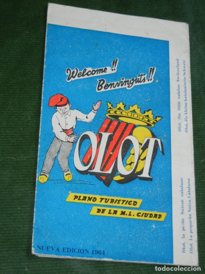 Mapas contempor&acirc;neos: PLANO TURISTICO DE OLOT 1964 - JUNTA DE FOMENTO DE TURISMO