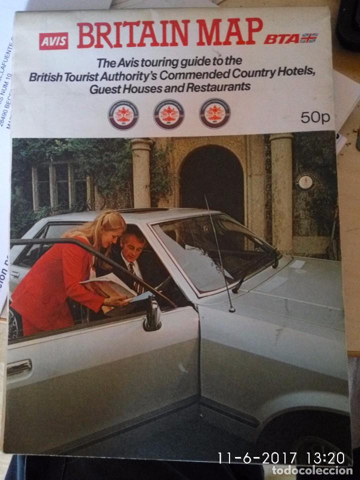 Mapas contempor&aacute;neos: Britain Map - Avis/BTA 1981 - Foto 1