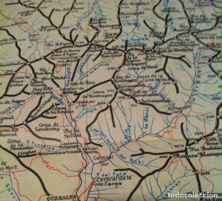 Mapas contempor&aacute;neos: MAPA de la VALL de RIBES. 1932 - Foto 2