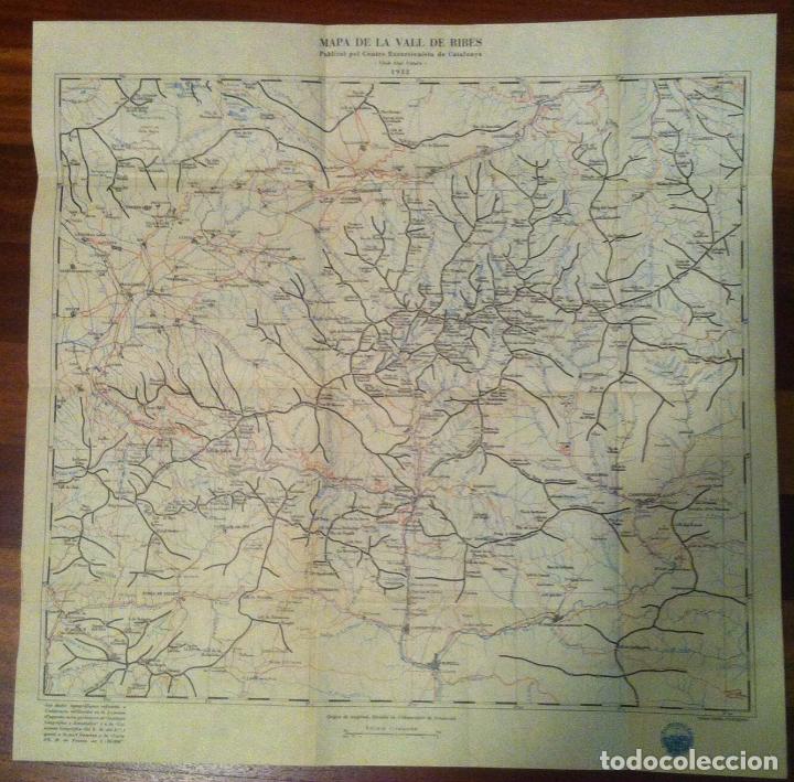 Mapas contempor&aacute;neos: MAPA de la VALL de RIBES. 1932 - Foto 1