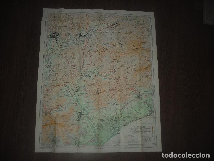 Mapas contempor&aacute;neos: MAPA DEL CORREDOR MEDITERRANEO 1960 - Foto 2