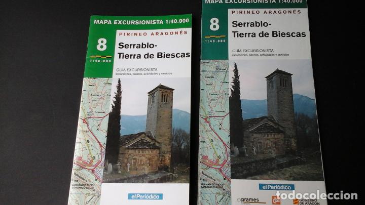 Mapas contempor&aacute;neos: SERRABLO -  MAPA EXCURSIONISTA 1:40.000