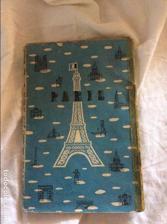 Mapas contempor&aacute;neos: MAPA Y GUIA ANTIGUA DE PARIS - Foto 1