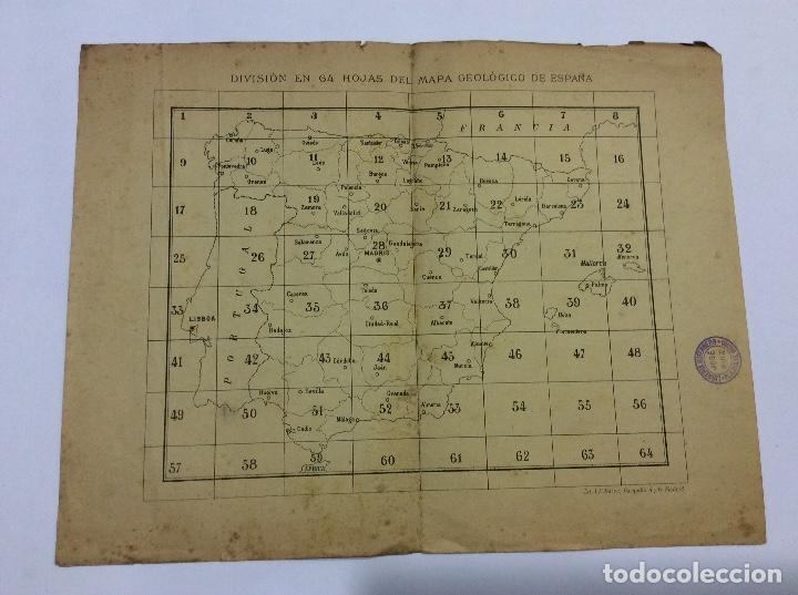Mapas contempor&aacute;neos: MAPA GEOL&Oacute;GICO DE ESPA&Ntilde;A - Foto 1