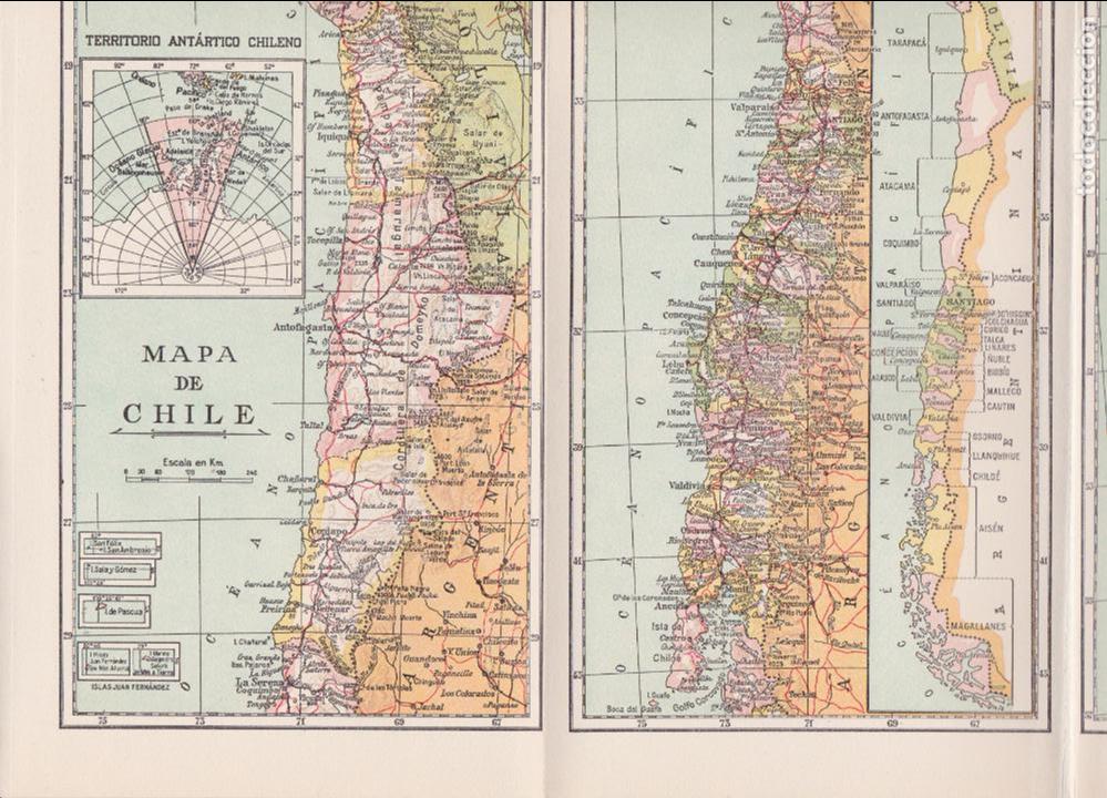Mapas contempor&aacute;neos: Mapa de Chile - Foto 1