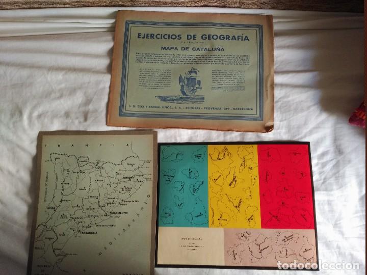 Mapas contempor&acirc;neos: recortables seix y barral ejercicios de geografia mapa de catalu&ntilde;a  a&ntilde;os 20-30