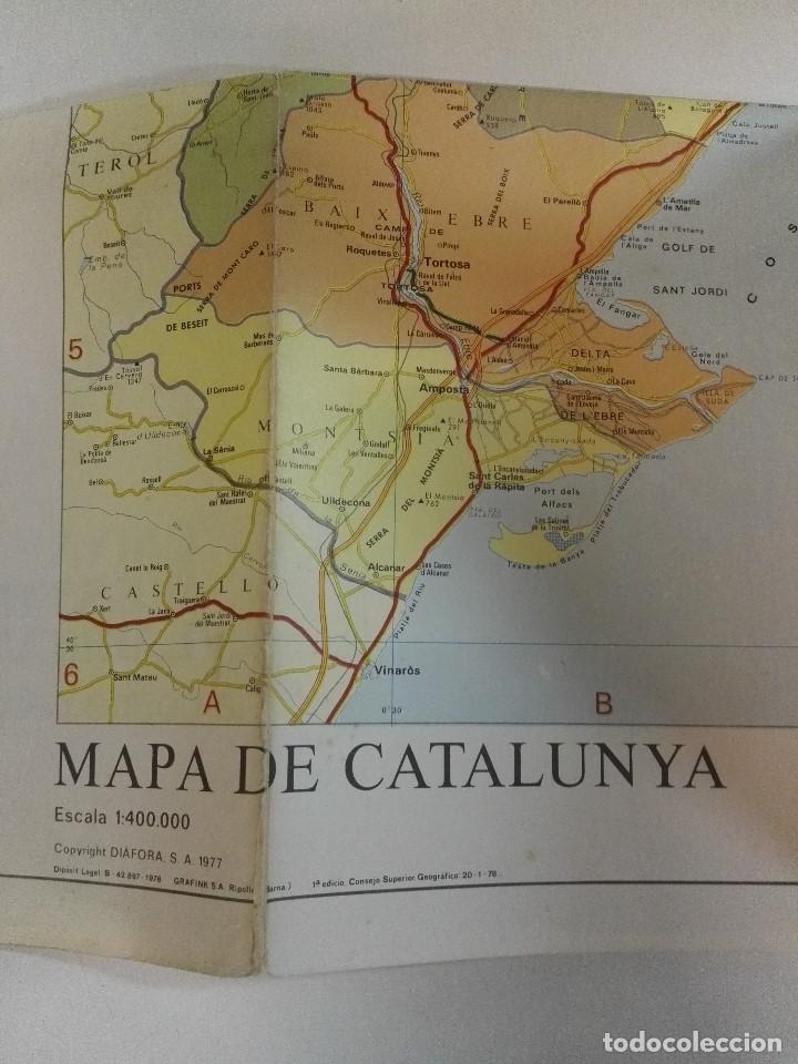 Mapas contempor&aacute;neos: Mapa comarcal de Catalunya Ed. Di&aacute;fora S.A - Foto 2