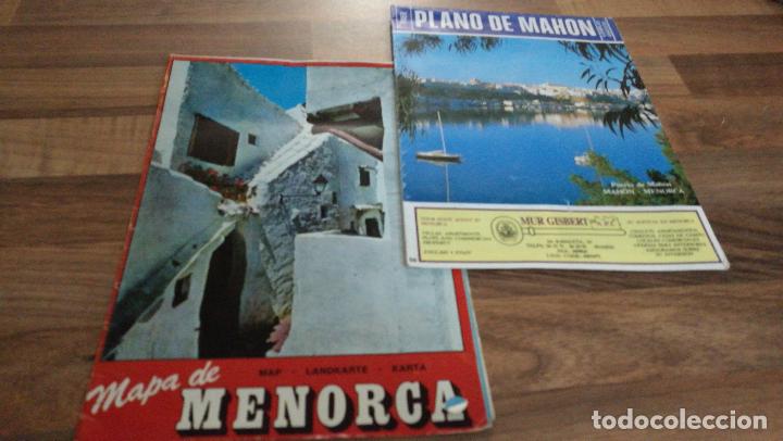Mapas contempor&aacute;neos: Mapas turisticos Menorca y Mahon - Foto 1