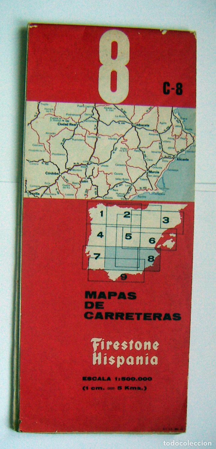 Mapas contempor&aacute;neos: MAPAS DE CARRETERA FIRESTONE N.8 - Foto 1