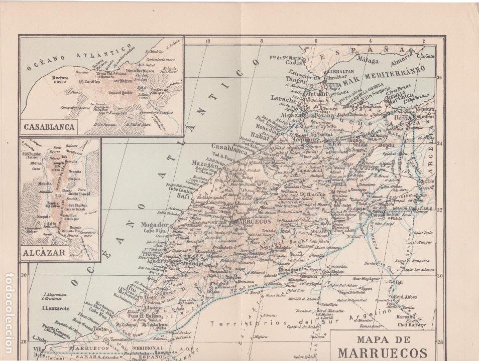 Mapas contempor&aacute;neos: Mapa de MARRUECOS - Foto 1