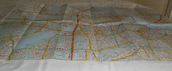 Mapas contempor&aacute;neos: mapa y plano de la ciudad de amsterdam - Foto 2