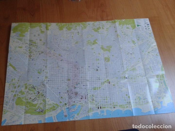 Contemporary maps: Mapa plano callejero -- Barcelona ( Ciudad ) -- Red Ferroviaria
