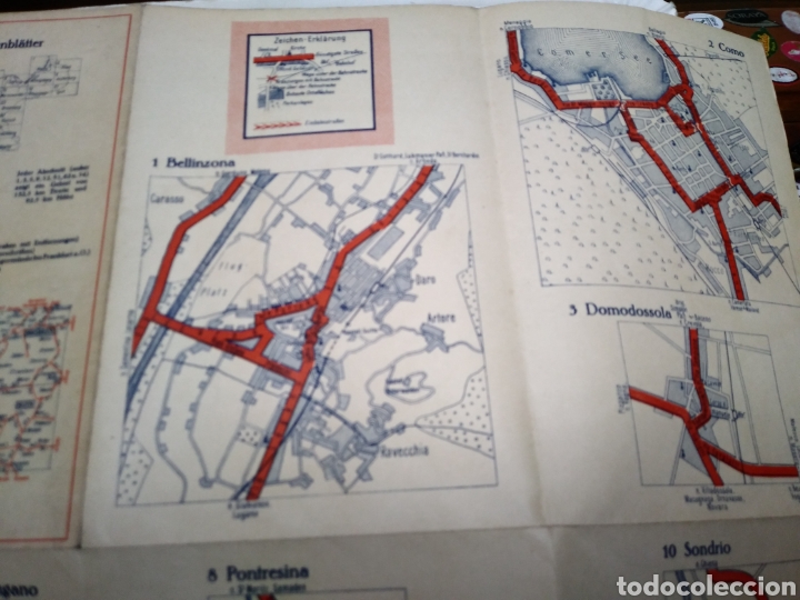 Mapas contempor&aacute;neos: MAPA LUGANO. A&Ntilde;OS 30. - Foto 4