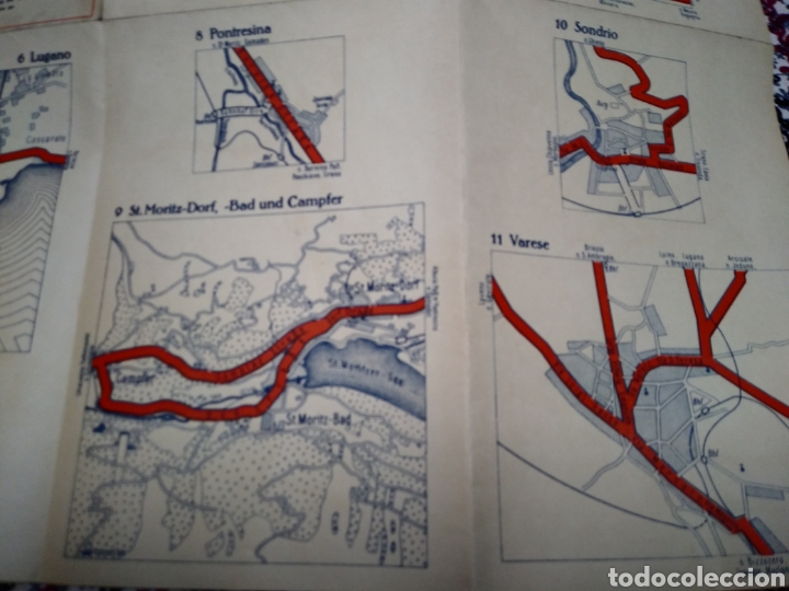 Mapas contempor&aacute;neos: MAPA LUGANO. A&Ntilde;OS 30. - Foto 5