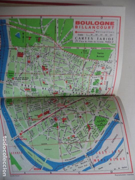 Mapas contempor&aacute;neos: GUIA DE PARIS.A&Ntilde;O 1973 - Foto 2
