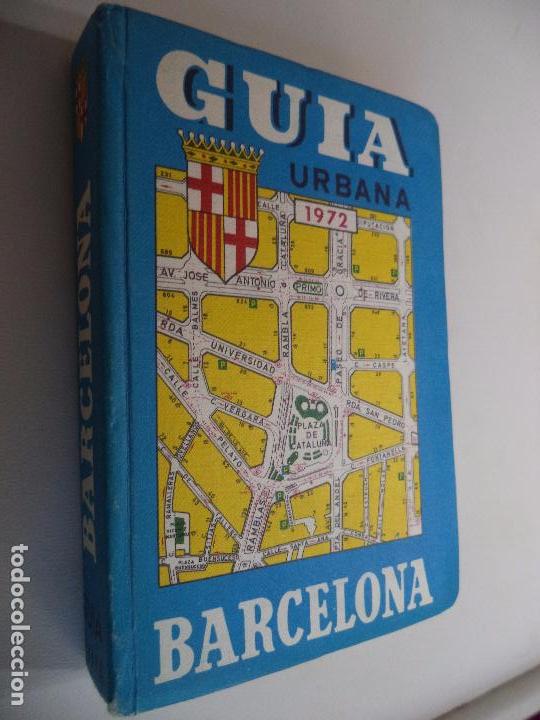Mapas contempor&aacute;neos: GUIA DE BARCELONA.A&Ntilde;O1972