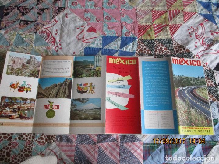 Mapas contempor&aacute;neos: MAPA de MEXICO - a&ntilde;os 60 - Foto 2