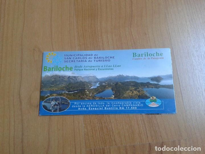 Mapas contempor&aacute;neos: Mapa Parque Nacional y Excursiones -- San Carlos de Bariloche -- Patagonia Argentina