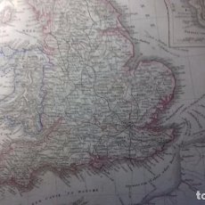 Mapas contemporáneos: MAPA DEL REINO UNIDO. ORIGINAL AÑO 1848