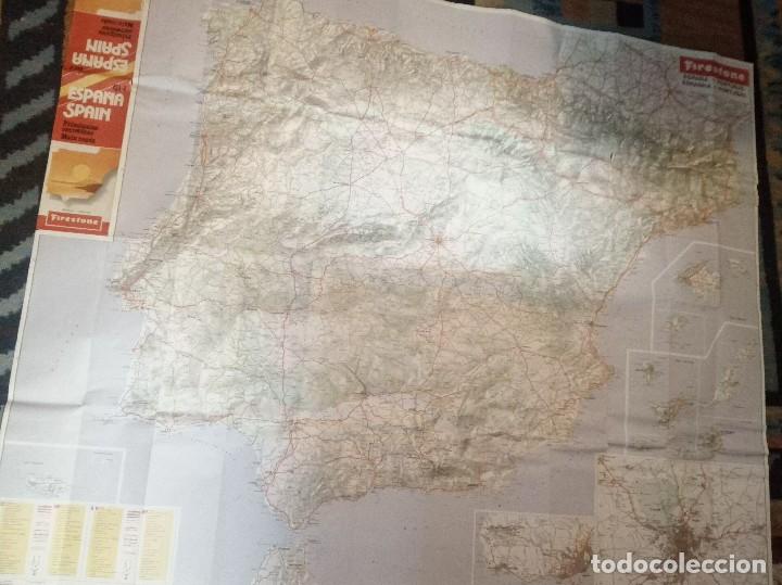 Mapas contempor&aacute;neos: Mapa Espa&ntilde;a 1986 - Foto 2