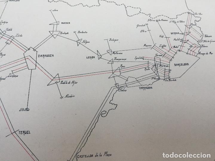 Mapas contempor&aacute;neos: GRAFICO DEL PROYECTO EXPEDICIONES POSTALES  , 19....?? - Foto 5